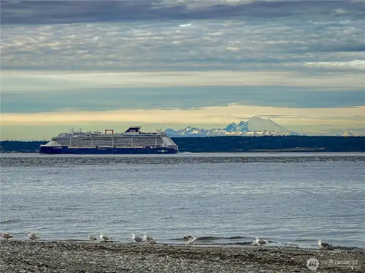 Fort Flagler Beach @ Marrowstone Point