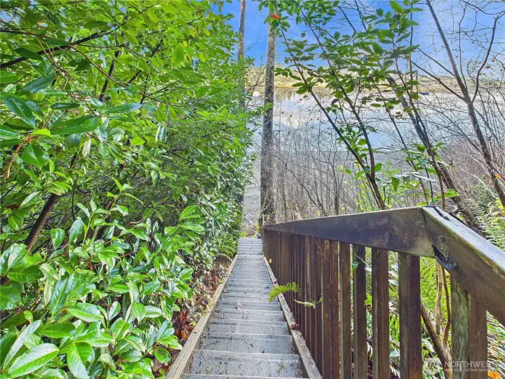 Staircase to Beach Access