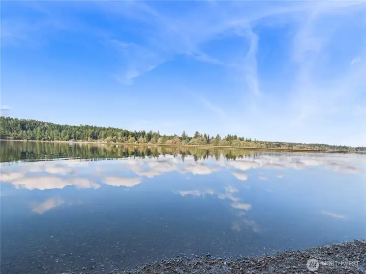 Looking West at Nature Preserve