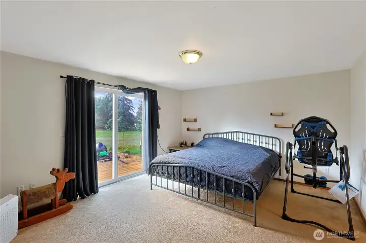 Primary bedroom on the Main floor