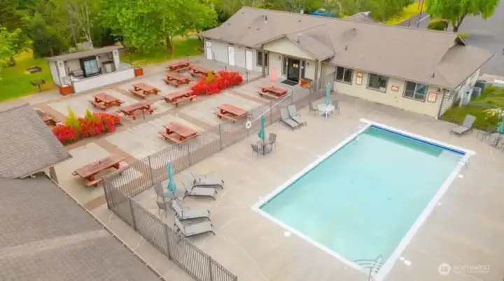 Community Pool located at the Club House