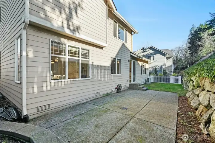 low maintenance backyard