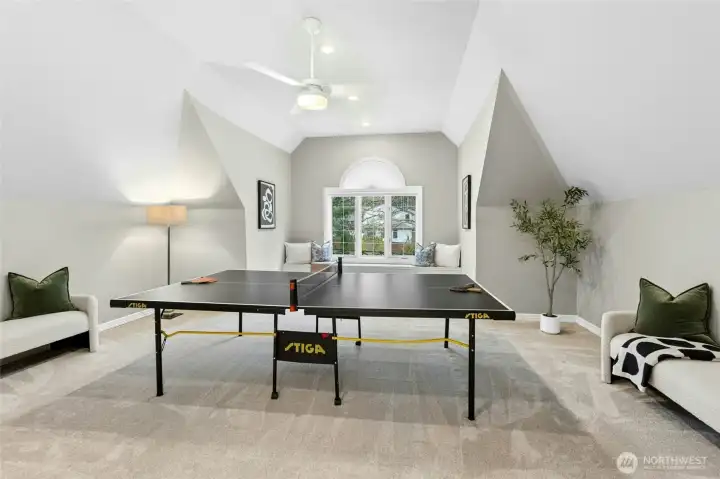 Huge gaming room (2nd bonus room).