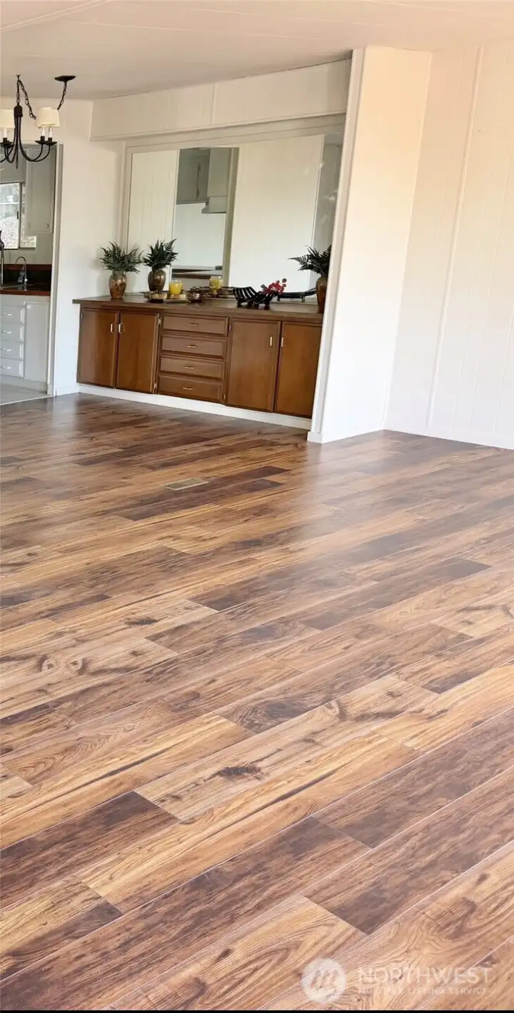 Dining Room built in serving and wet bar. So much storage, a  place for every treasure.