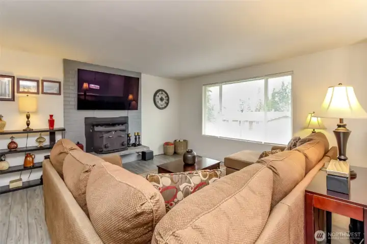 Cozy Fireplace with Insert!