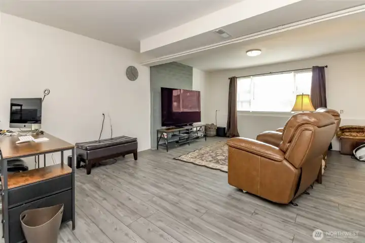 Large Downstairs Rec Room