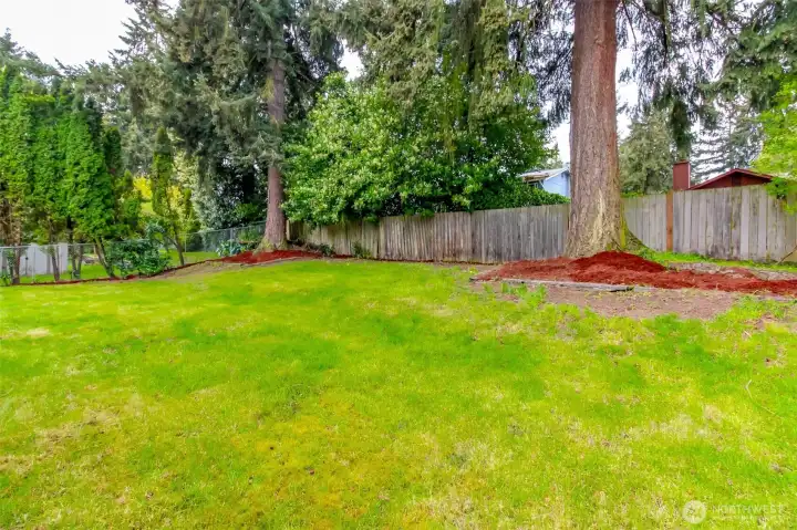 Beautuful Spacious Backyard!