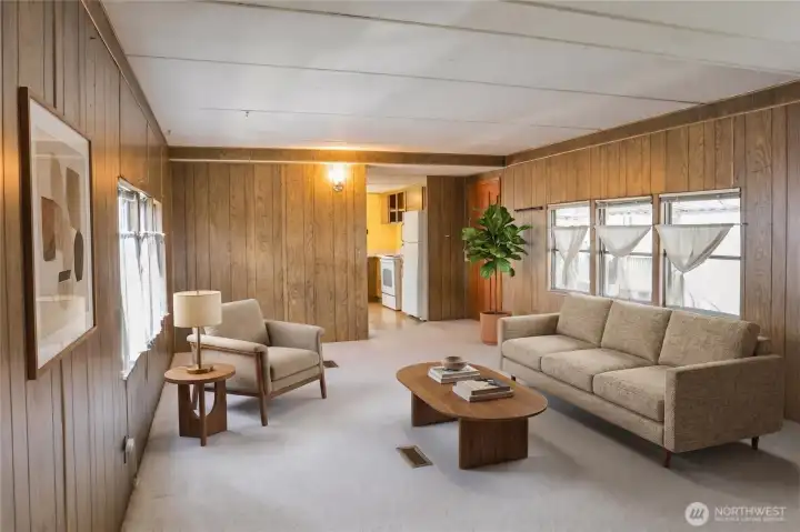 Virtual Living Room & Entry.