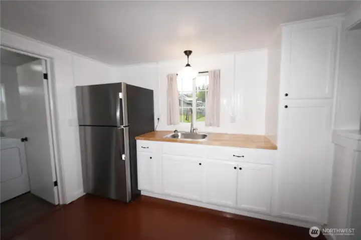 Great light in the kitchen