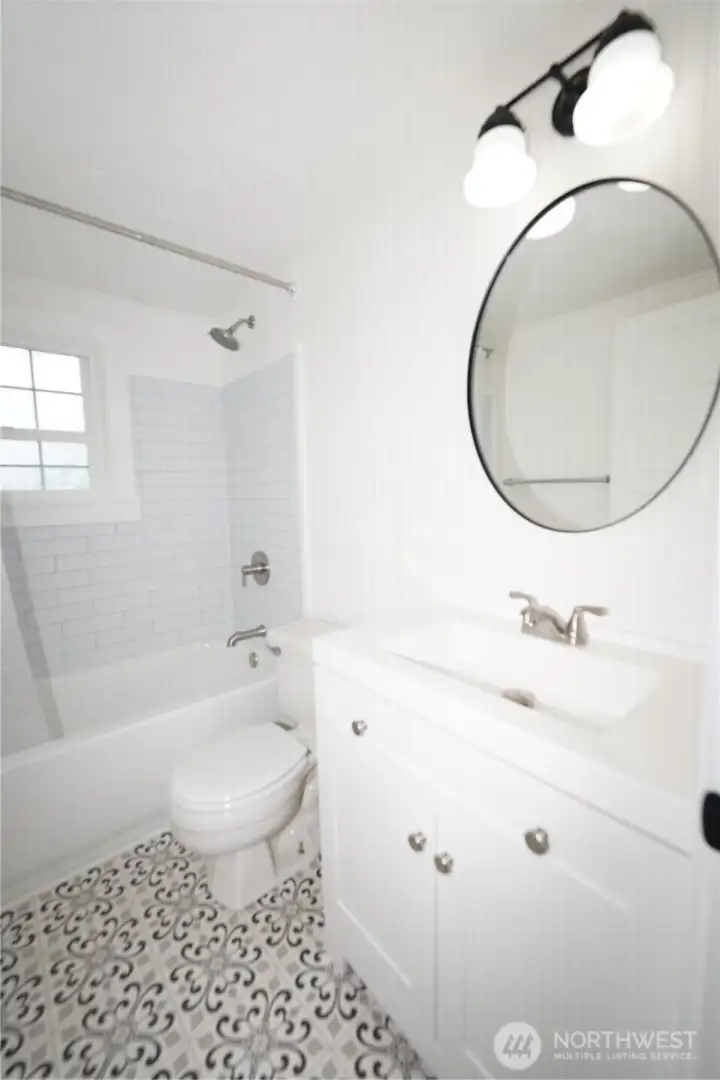 Remodeled full bath