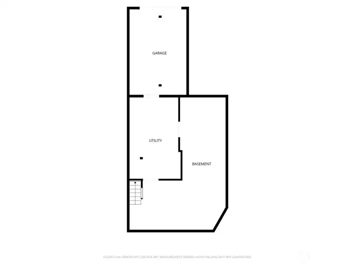 This is the lower level/basement. The garage is good for storage, but can not accommodate a vehicle. So much space!