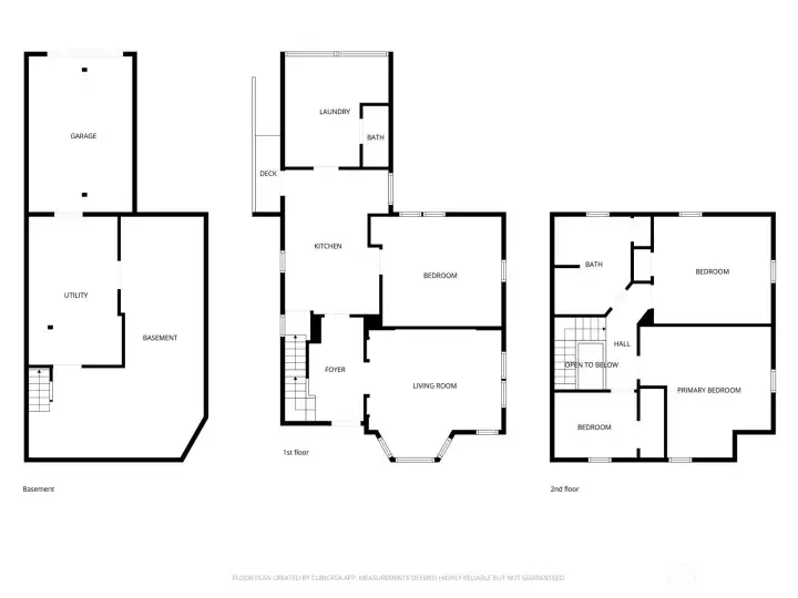 This photo shows all 3 floors - for your reference.