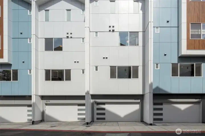 Two car attached garages Two car attached garages