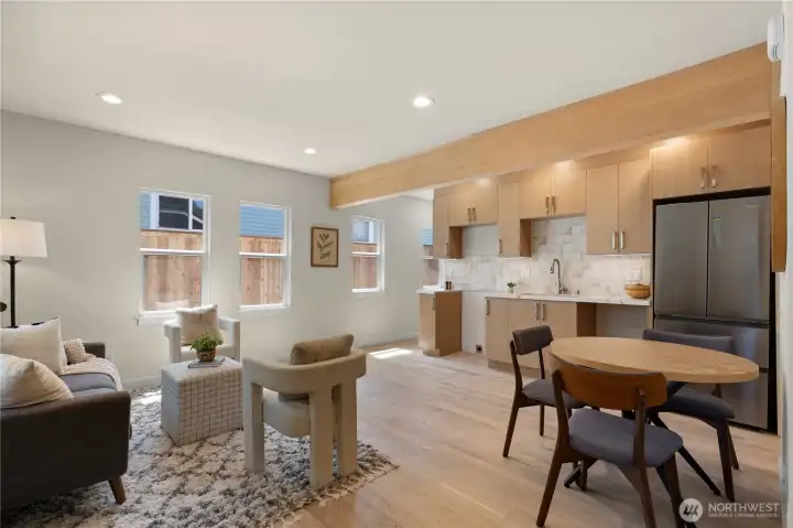 All new electrical, plumbing, insulation, HVAC, siding, roof, windows - all ready for you!