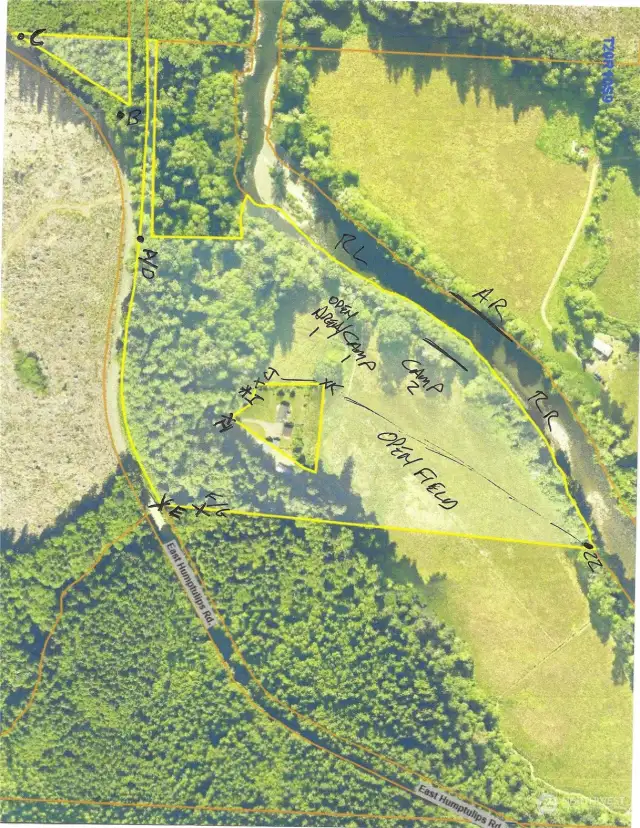 This is the Map of Subject Property.  Pleaae use to reference the points of interest of the property