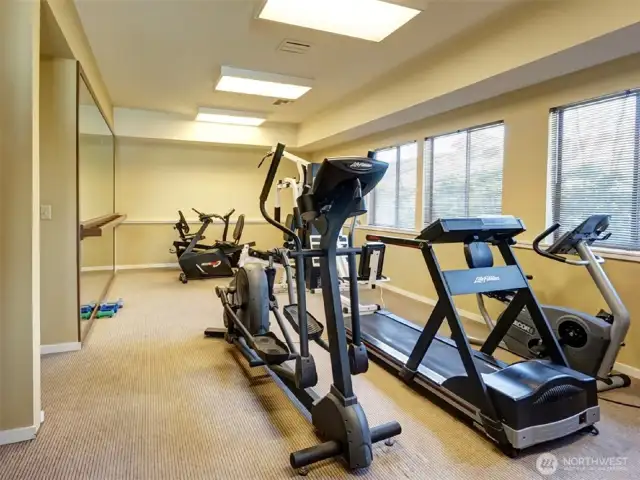 If inclement weather is your excuse, stay fit indoors!