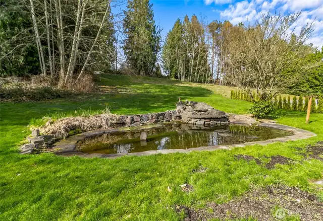 Hot Summer Days are Coming~Who Needs a Pool When you Have your own Custom Pond!