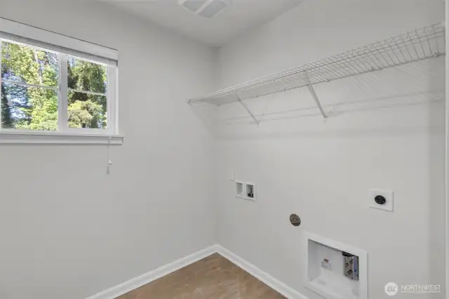 Upstairs laundry...  Hurray!