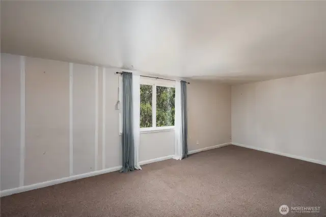 Unit B living room.