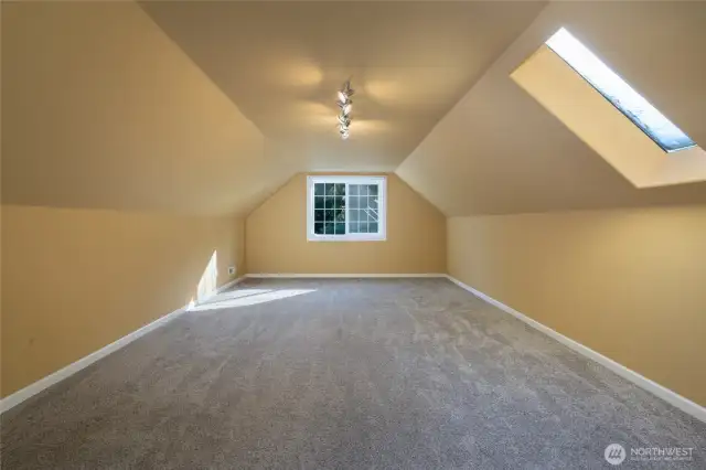 2nd story bonus room - 50 ft long - facing the back of the house. Consider a home theater, gym, guest suites, or hobby spaces—tailored to your lifestyle needs.