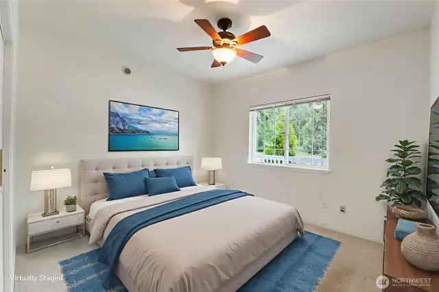 Bedroom 2 Virtually Staged