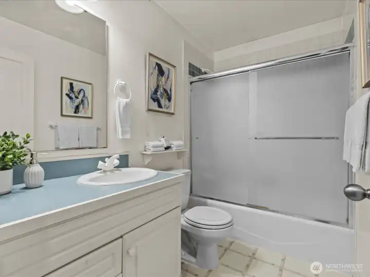 Main full bathroom
