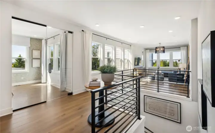 Picture of Loft is from Model Home.  For illustration purposes.  Colors and finishes may vary.