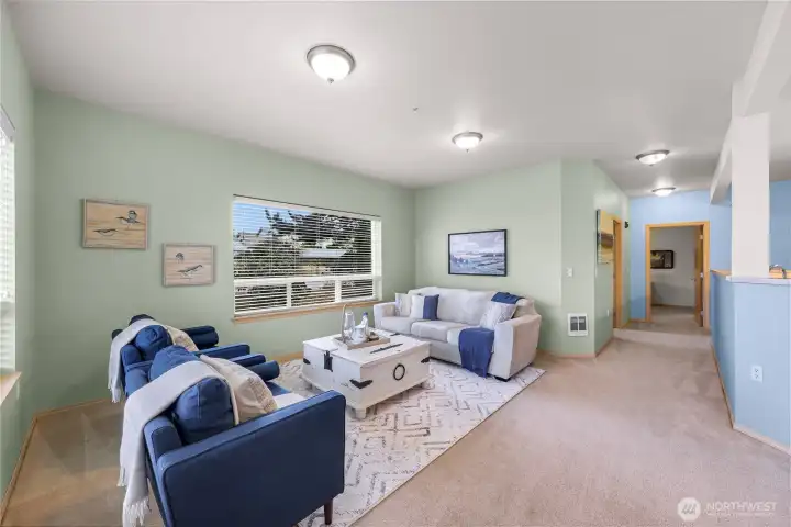 Welcome to your spacious end unit!