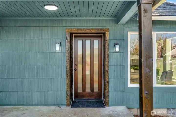 Gorgeous front door!