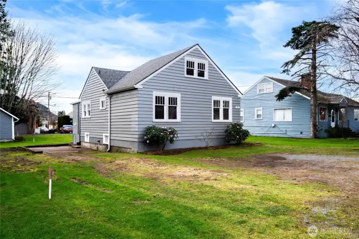 Plenty of off street parking or room for an RV.