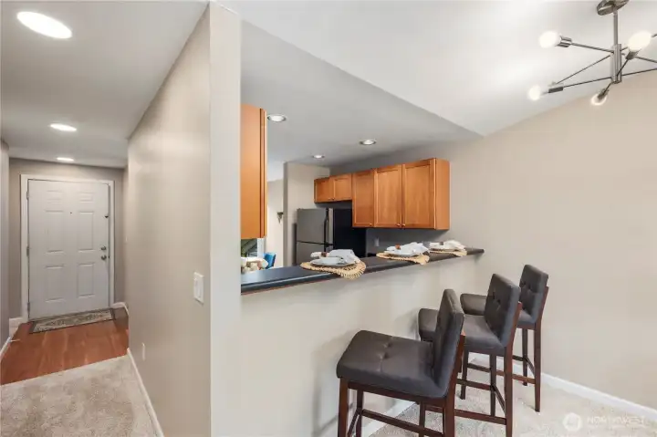 New lighting and functional spaces!