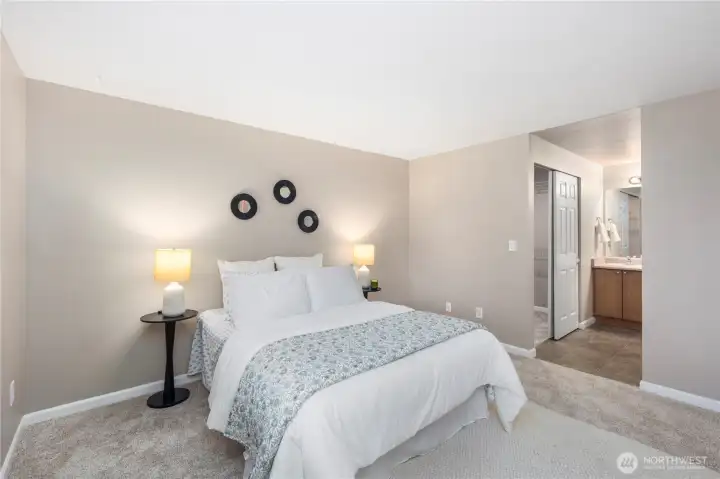 Primary Suite with well appointed ensuite