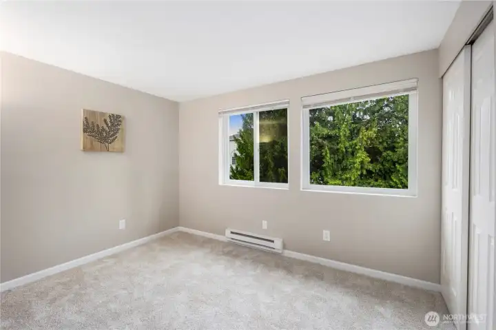 Guest Bedroom with great natural light