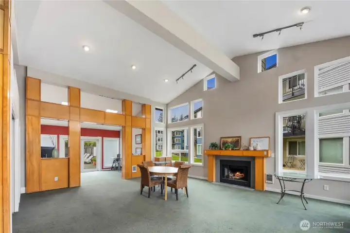 Great Big Community Clubhouse with Game room