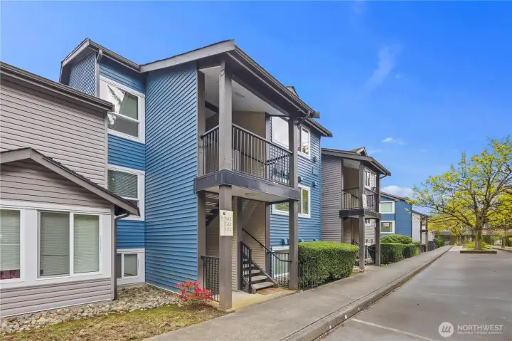 Dedicated parking right out front