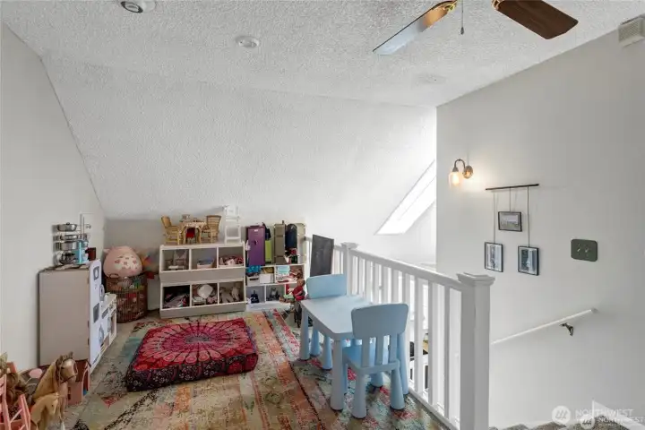 Upstairs Loft area
