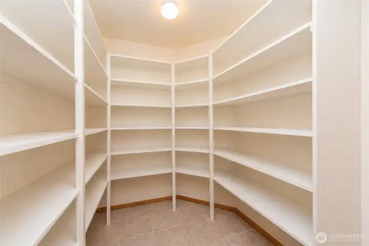 Large walk in Pantry
