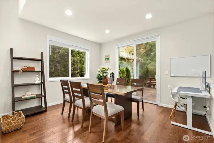 Dining area.