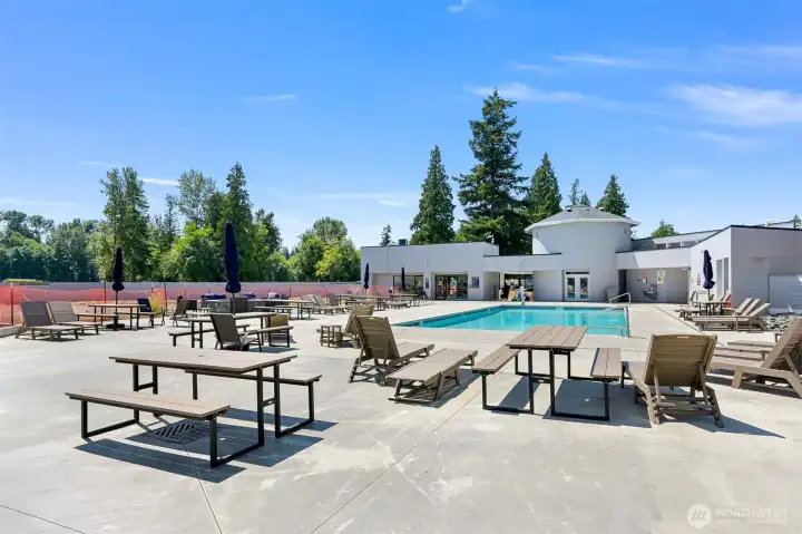 Three swimming pools!