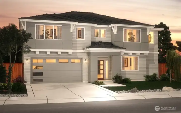 This is a general representation of floor plan and may vary from actual home constructed. Features in photos, upgrades, elevation, materials, dimensions and layout all subject to change without notice.