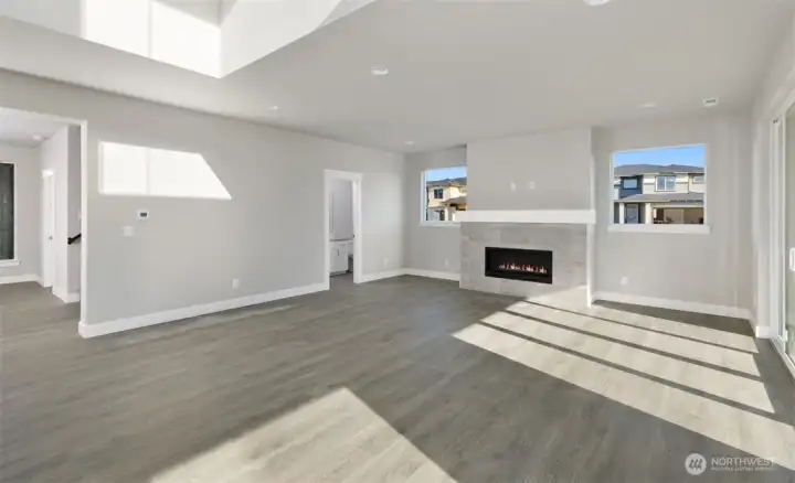 This is a general representation of floor plan and may vary from actual home constructed. Features in photos, upgrades, elevation, materials, dimensions and layout all subject to change without notice.
