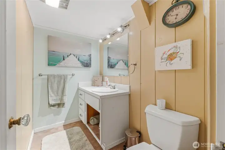Lower Level Half Bath