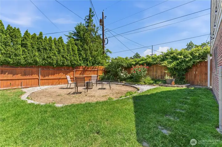 Back Yard Fire Pit