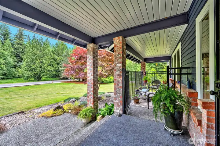 Front porch.