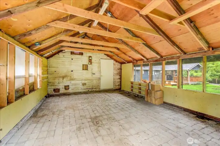 possibilities are endless in this detached shop/garage possibilities are endless in this detached shop/garage