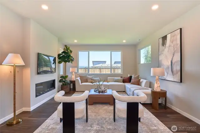 Photo is of Model home on Homesite # 12