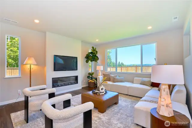 Photo is of Model home on Homesite # 12