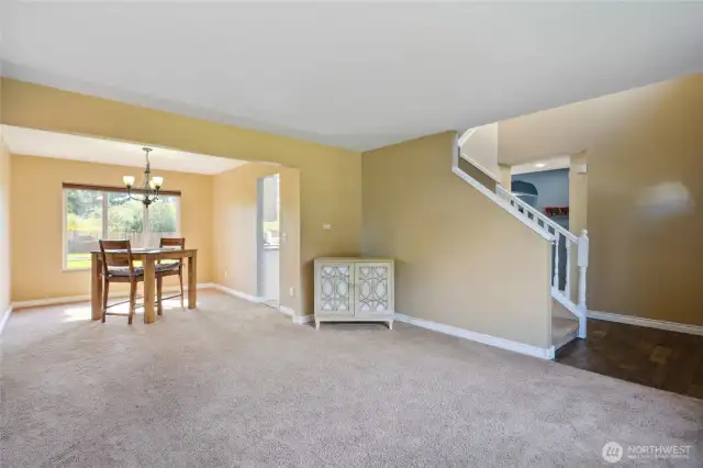 Dining and Family room