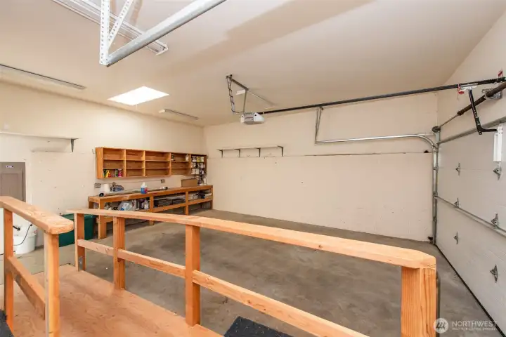 2 car garage.