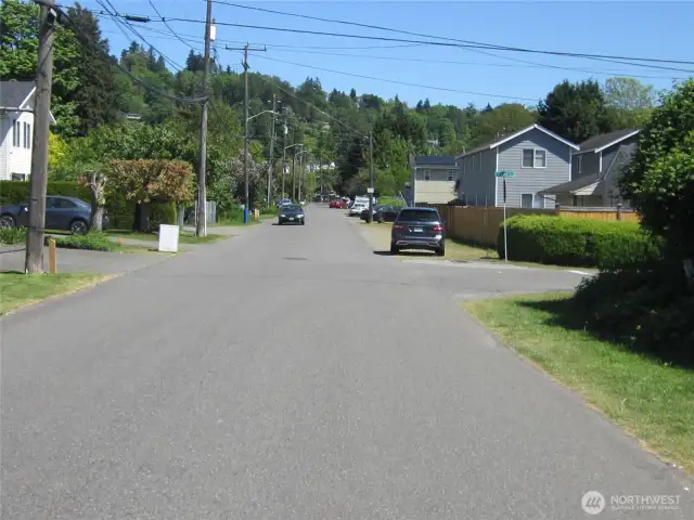 looking south on 45th Ave S